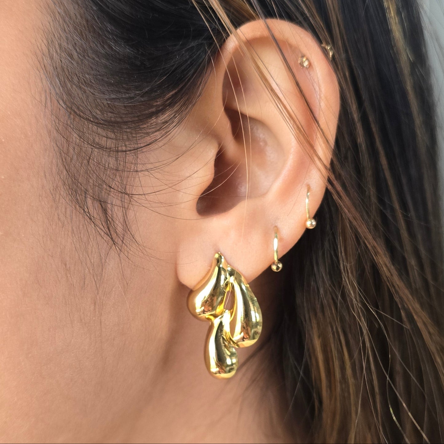 Molten Drop Earrings