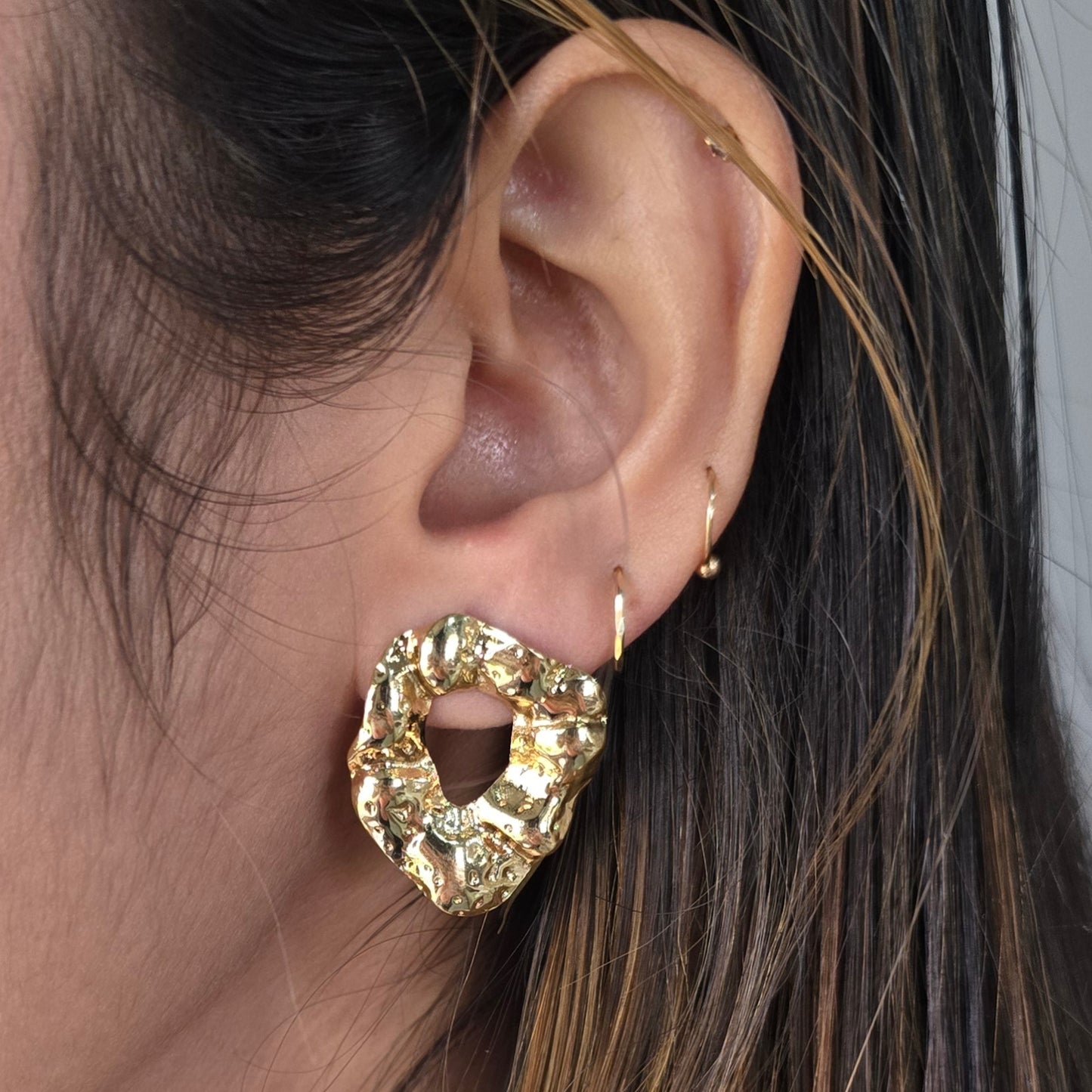 Lava Loop Earrings