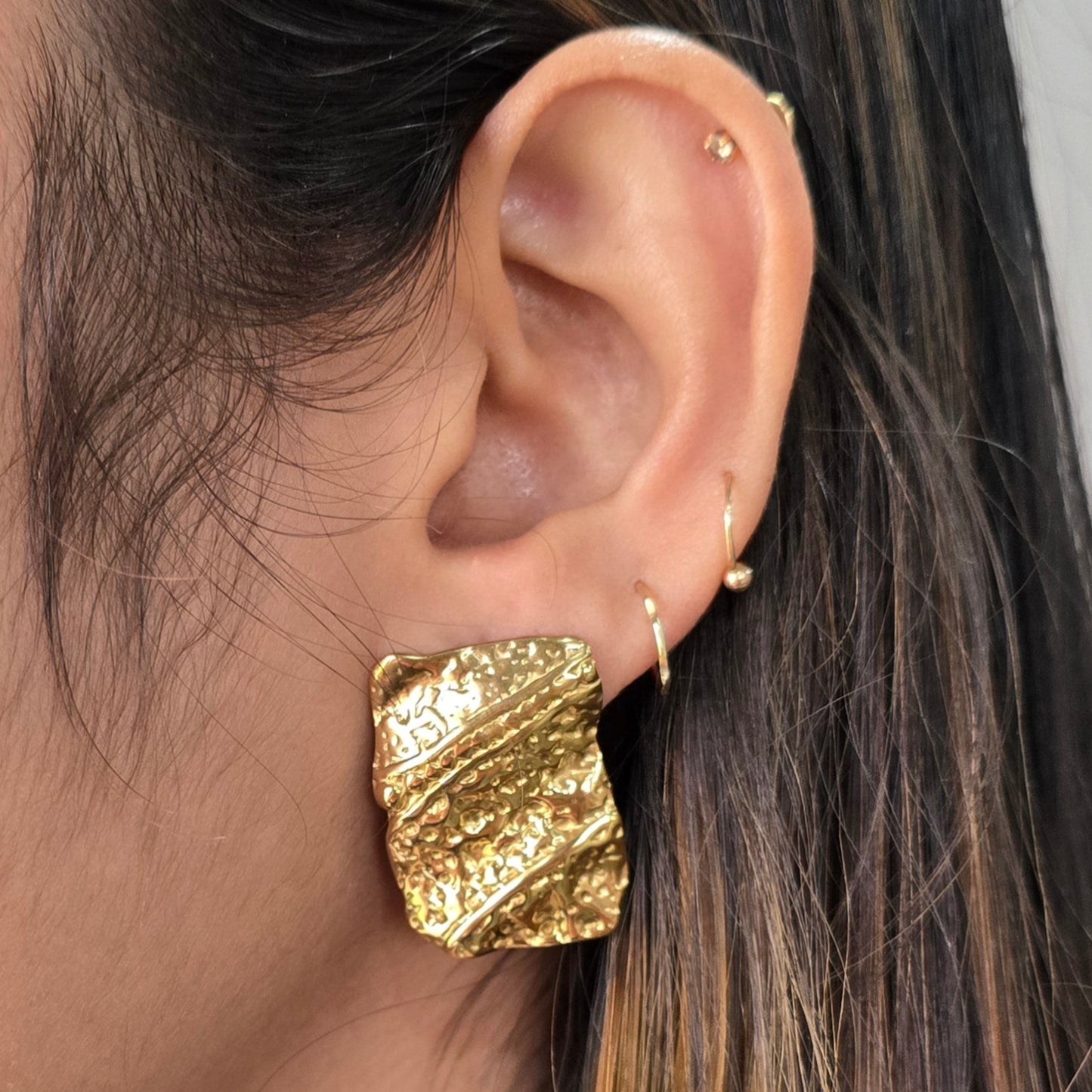 Textured Dusk Earrings