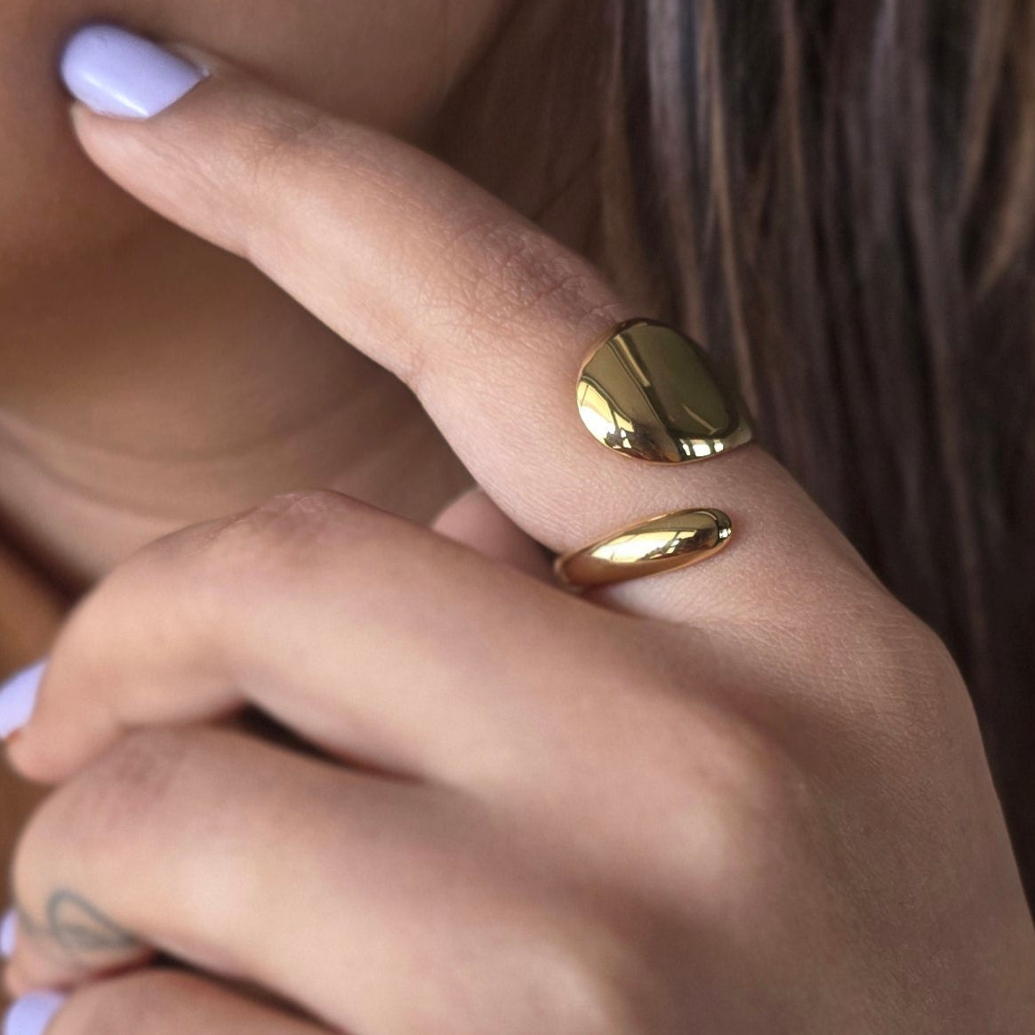 Bold Curve Ring