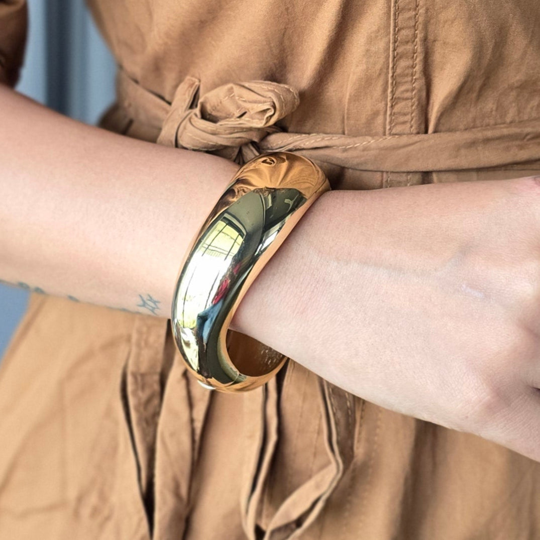 Wavelette Statement Cuff