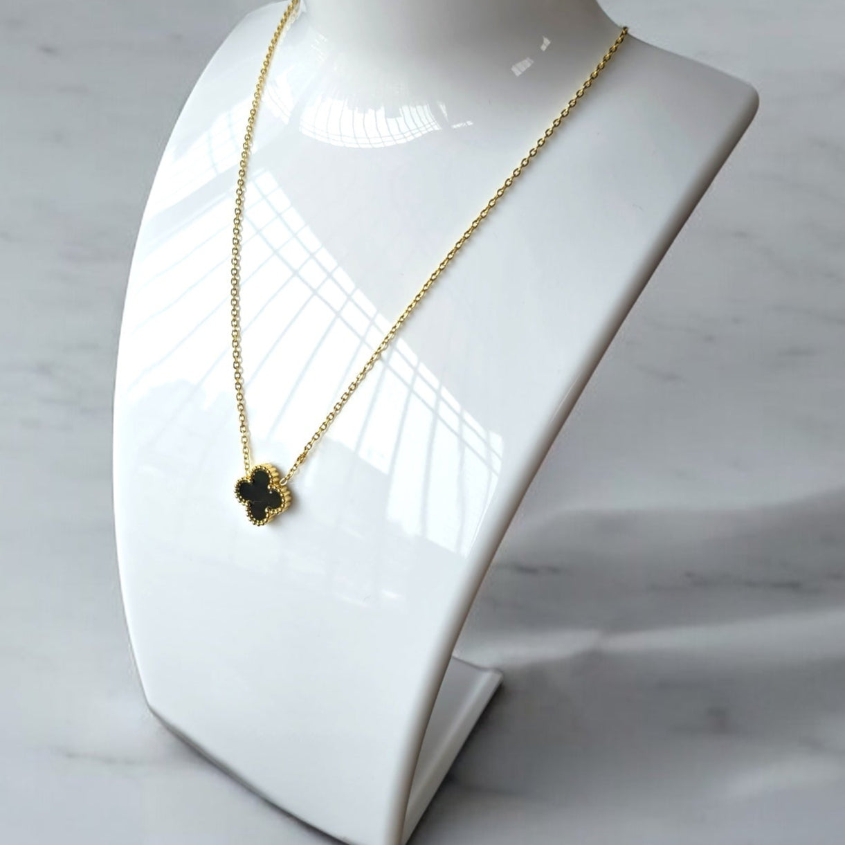 Black Clover Necklace