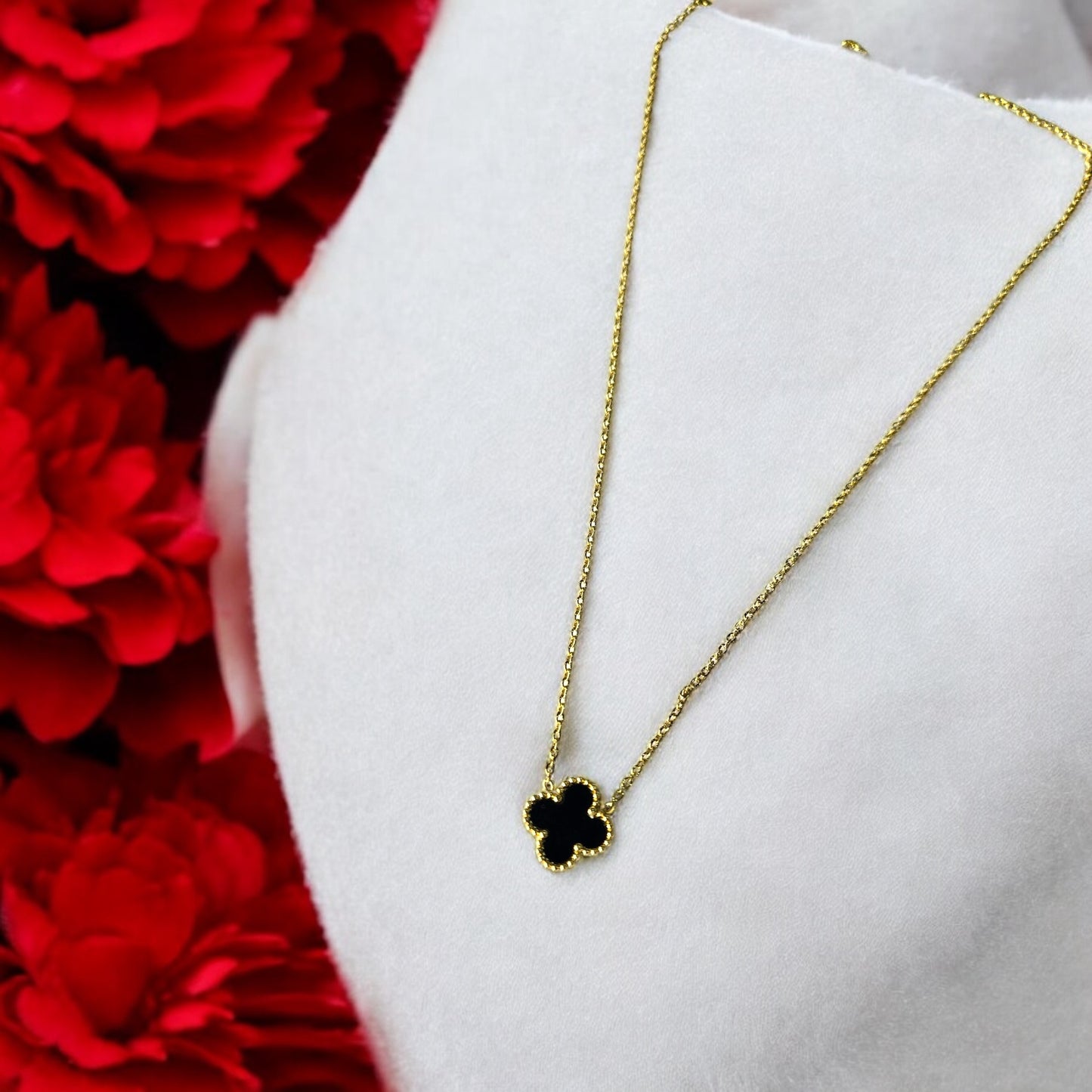 Black Clover Necklace