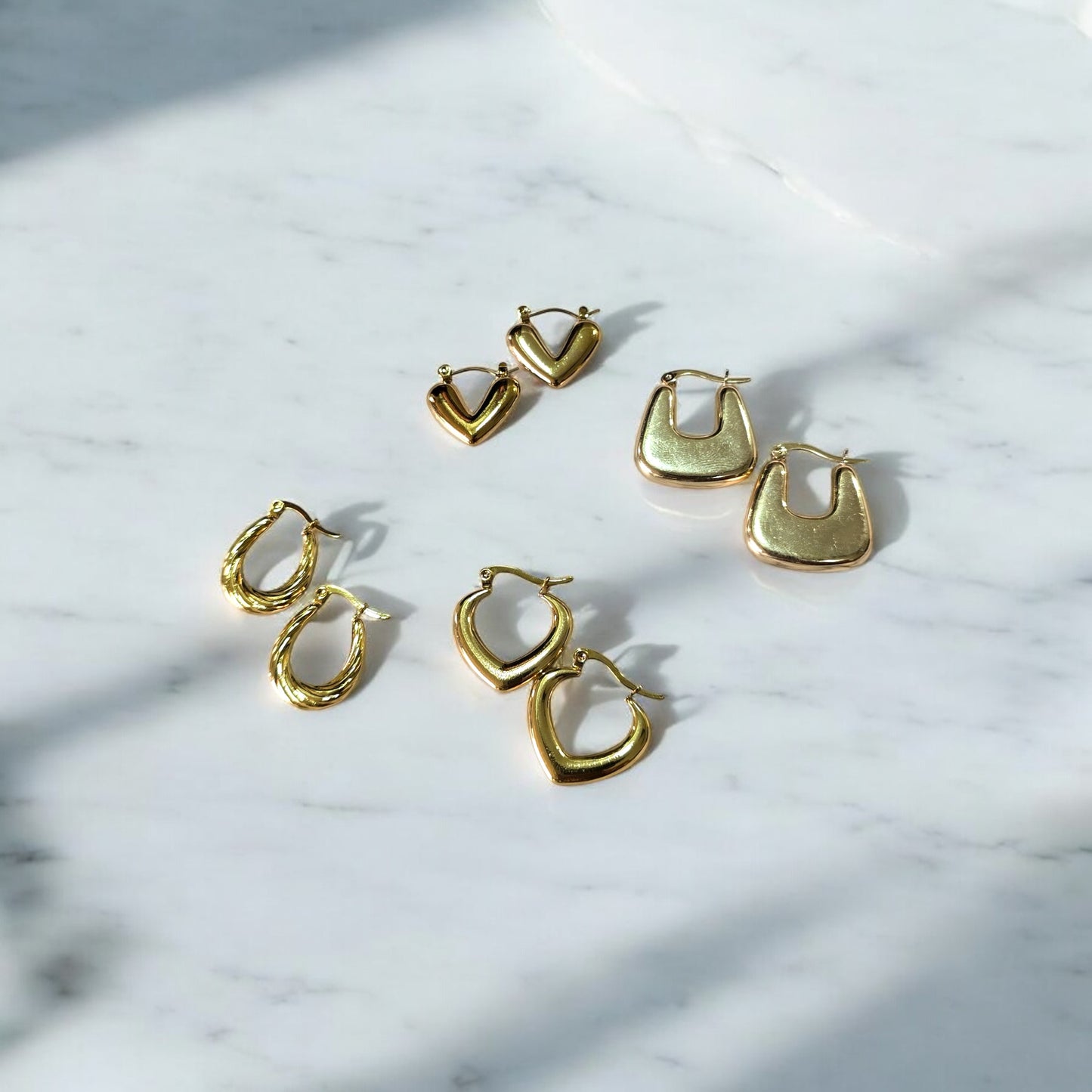 Set Of 4 Earrings