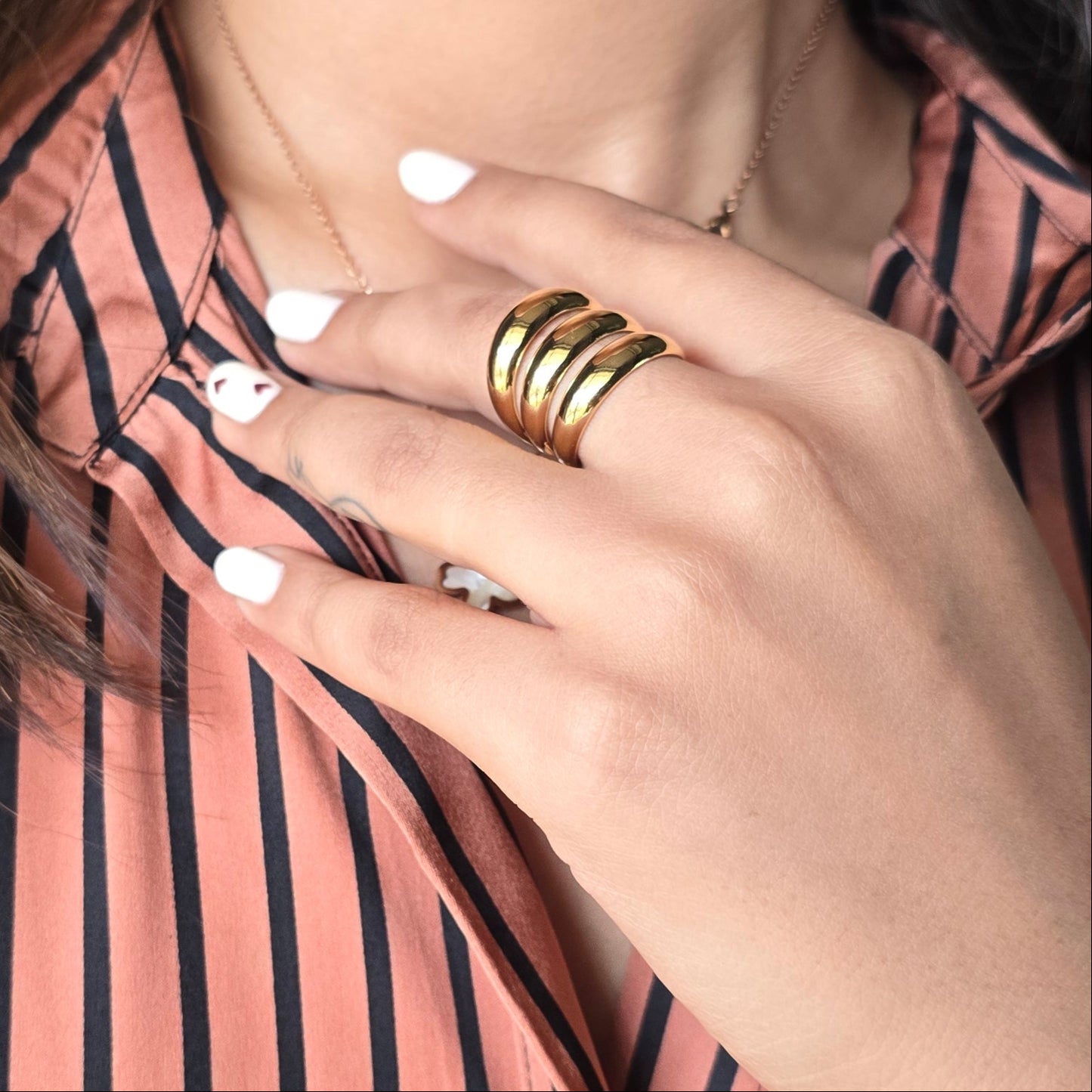 Stacked Up Ring