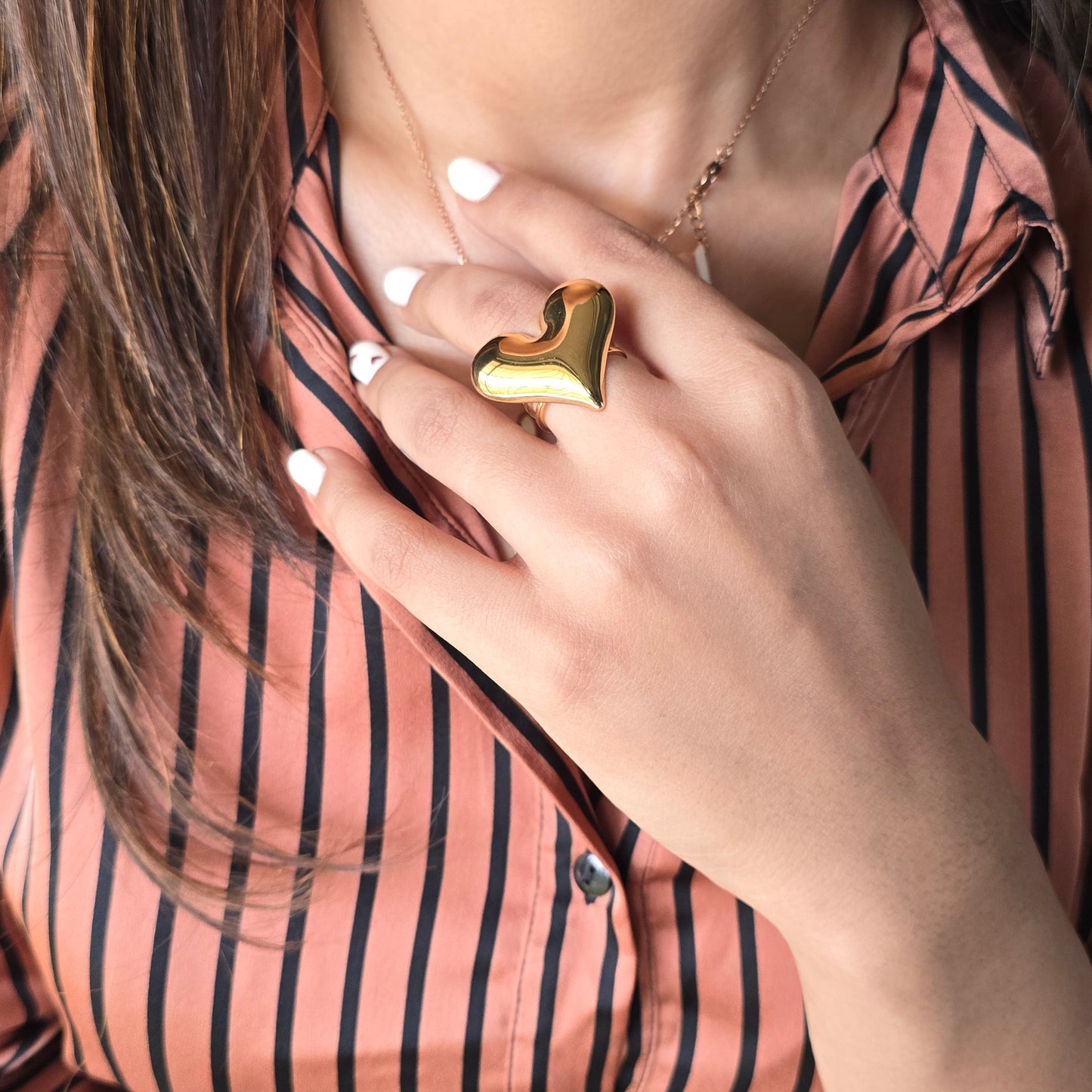 Bold Heart Ring