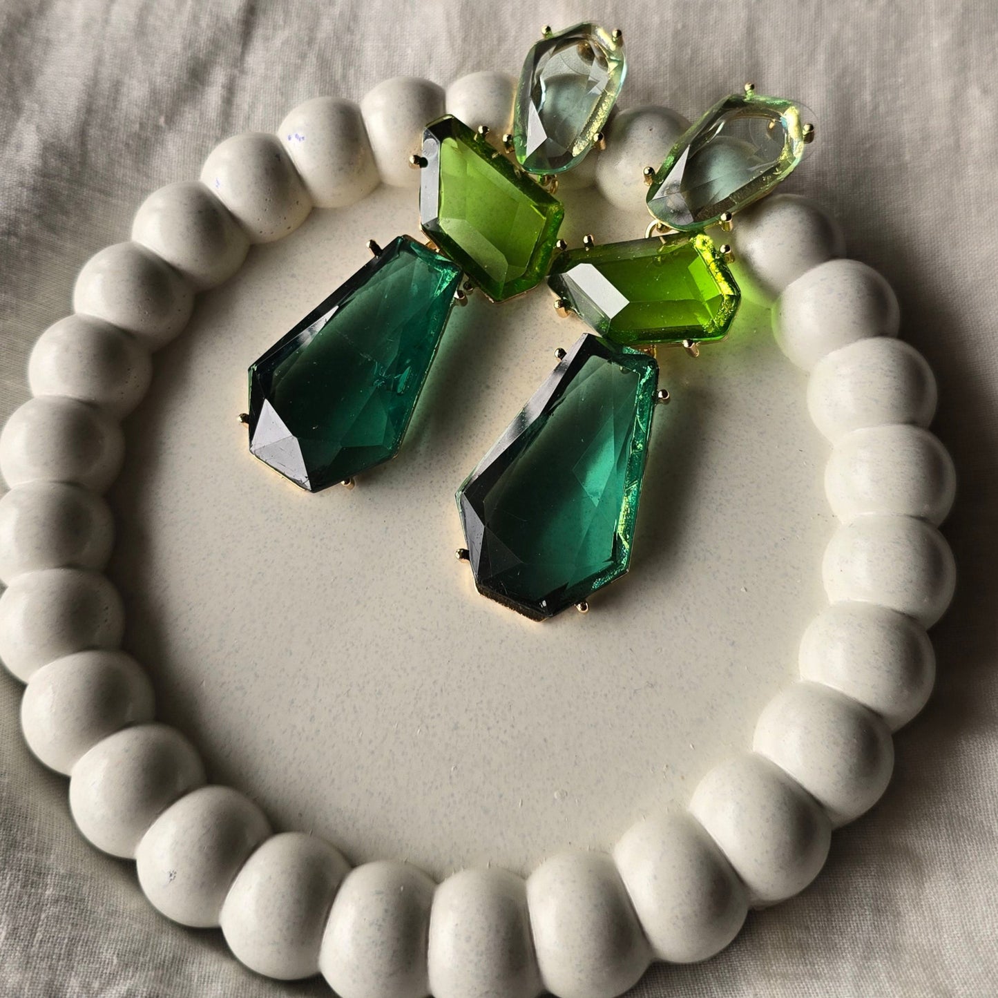 Emerald Pop Earrings