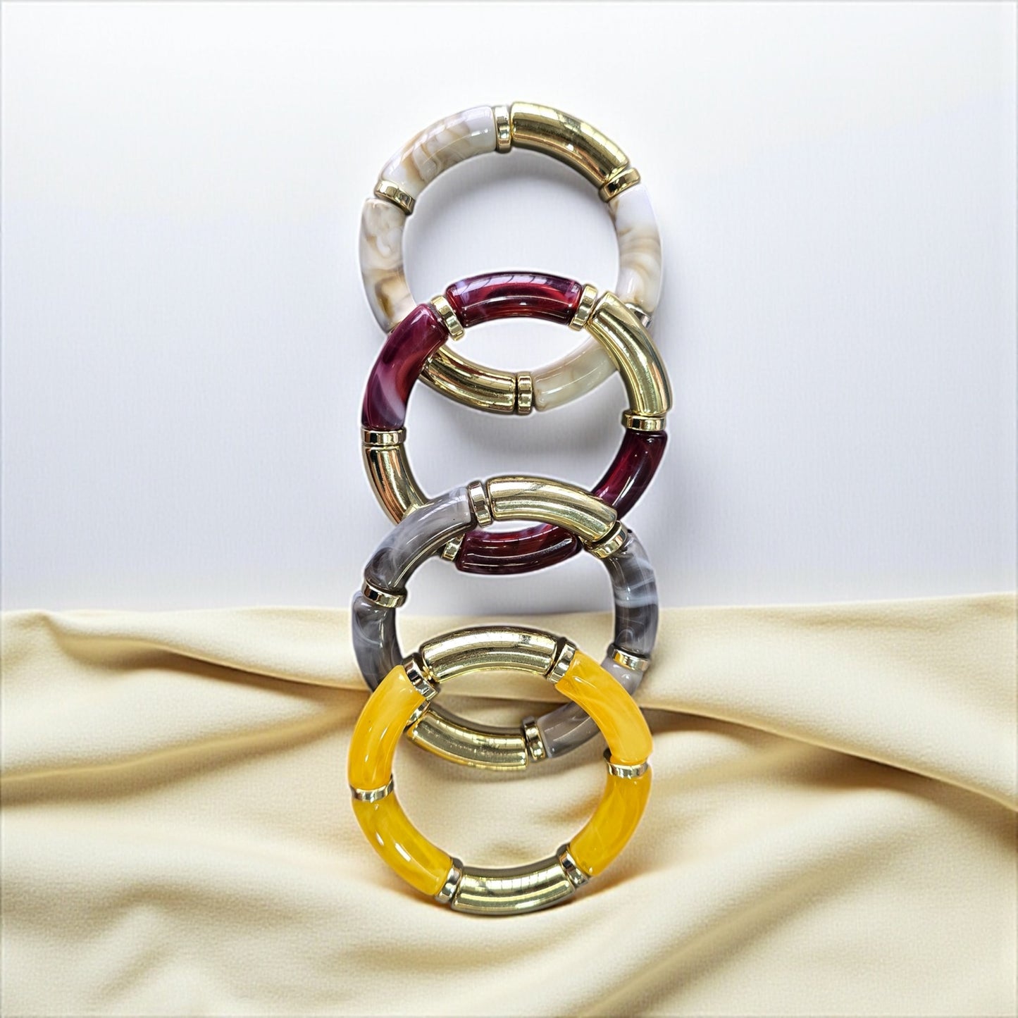 Colourful Resin Bracelets