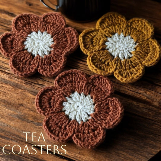 Tea Coasters Set (Set Of 3)
