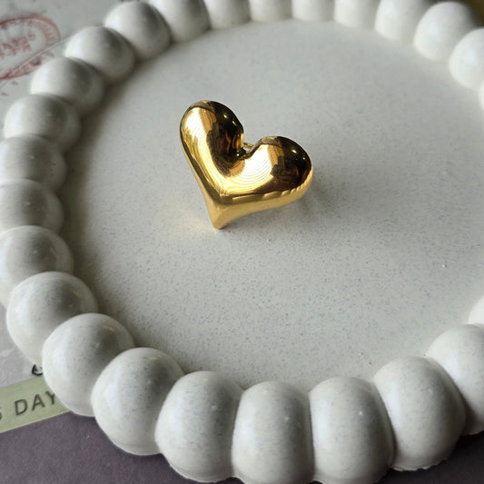 Bold Heart Ring
