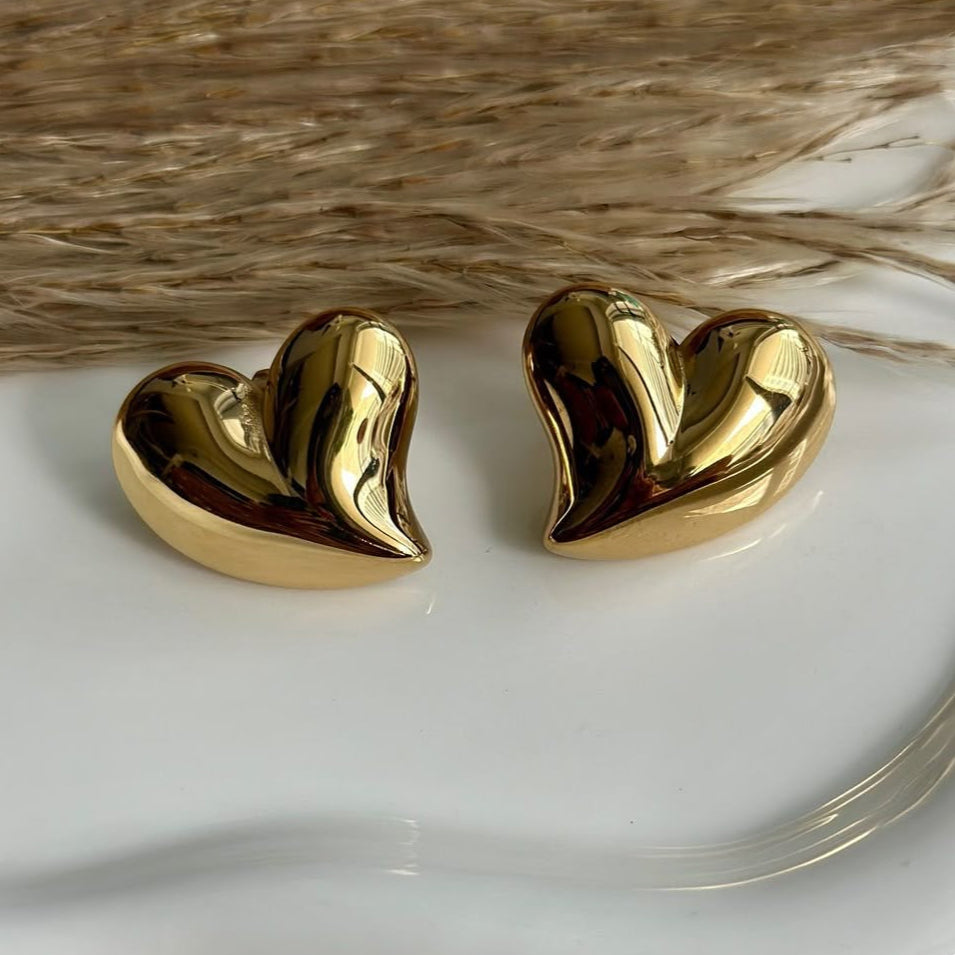 Heart Studs Earrings