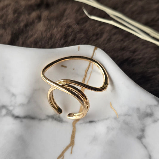 Swirl Statement Ring