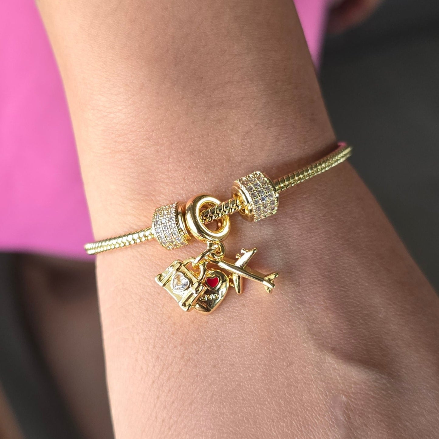 Travel Charm Bracelet