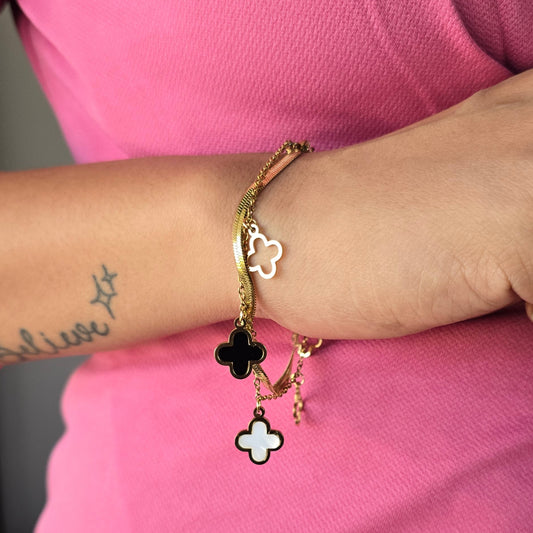 Clover Charm Bracelet