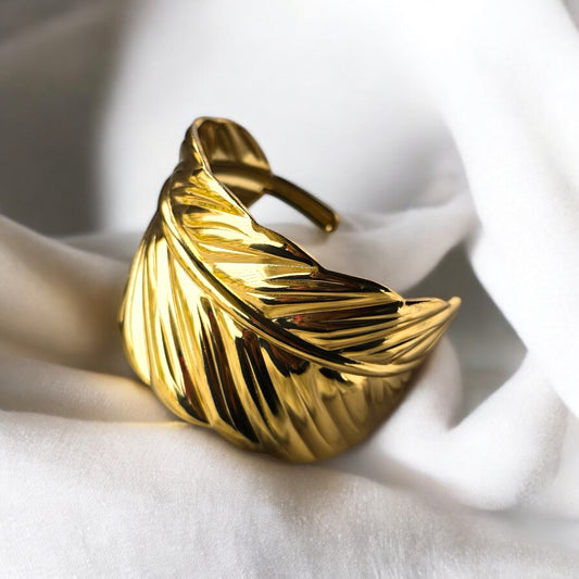 LeafLuxe Statement Cuff