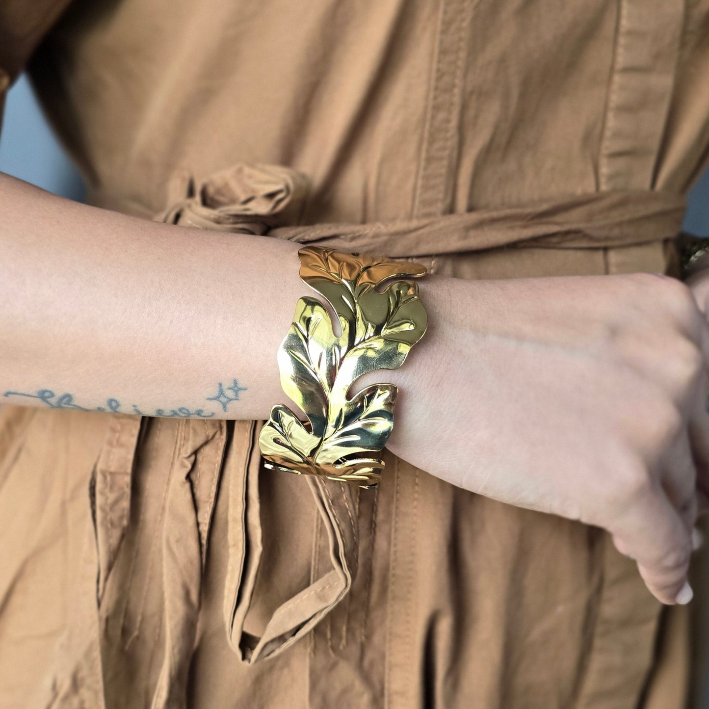 Lushleaf Statement Cuff