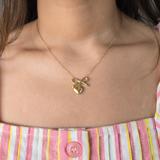 Bow'd and Beautiful Necklace