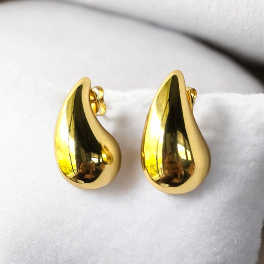 Golden Drop Earrings