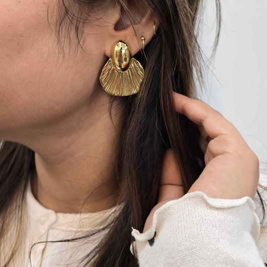 Golden Bloom Earrings