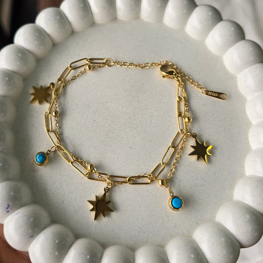 TurqTwinkle Bracelet