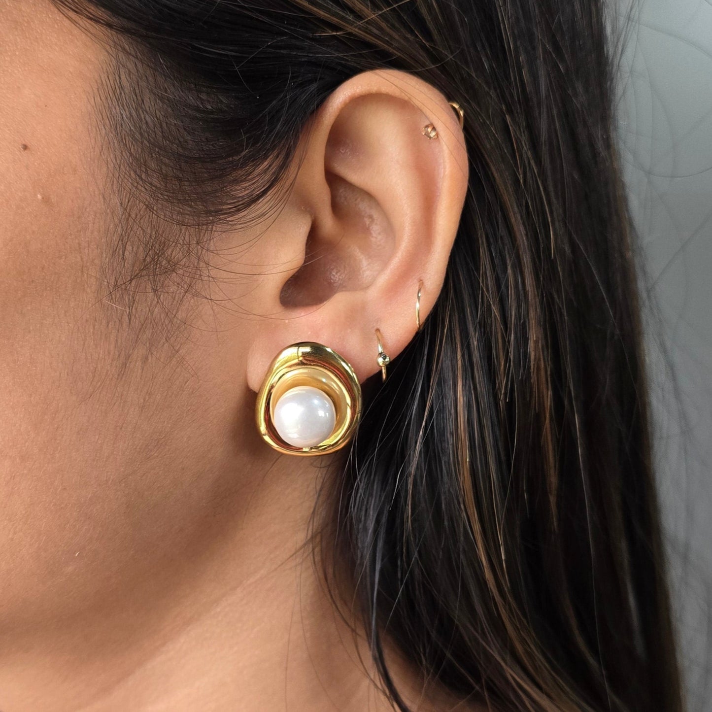 Pearl Haze Earrings