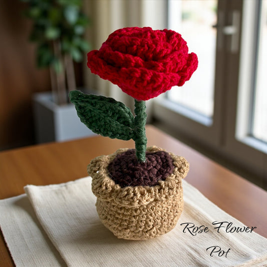 Rose Flower Pot